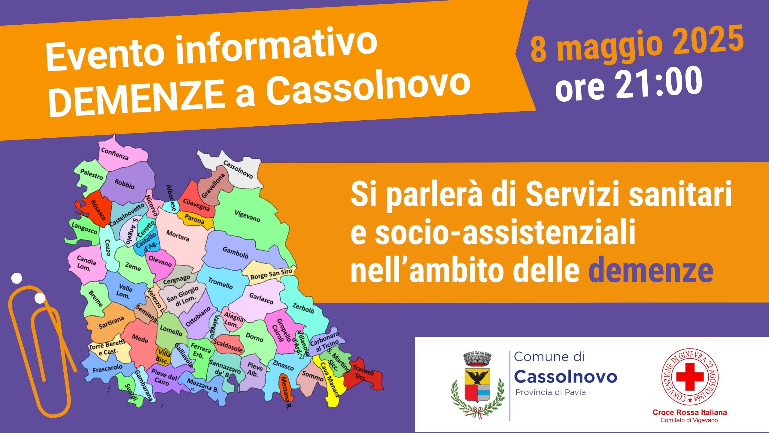 Al momento stai visualizzando 8 maggio 25 – Lomellina Demenza